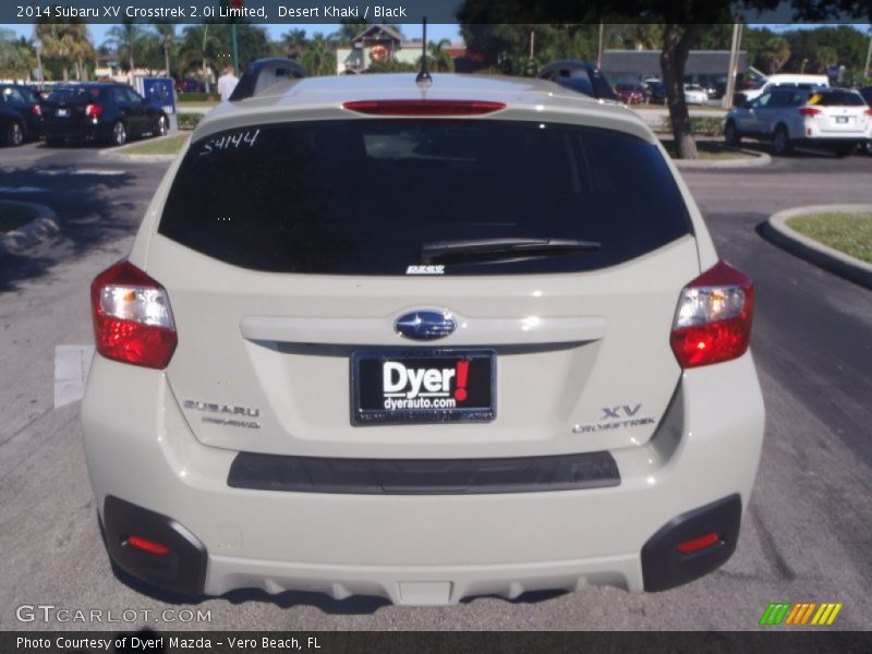 Desert Khaki / Black 2014 Subaru XV Crosstrek 2.0i Limited