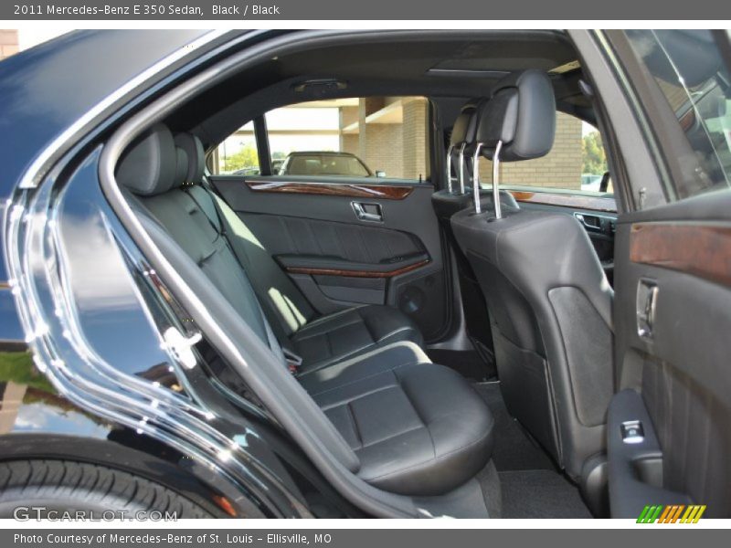 Black / Black 2011 Mercedes-Benz E 350 Sedan