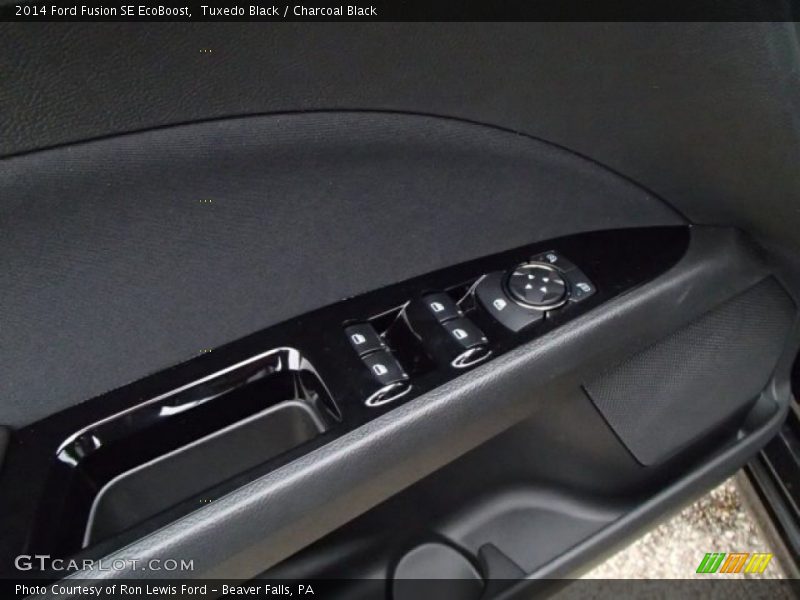 Tuxedo Black / Charcoal Black 2014 Ford Fusion SE EcoBoost