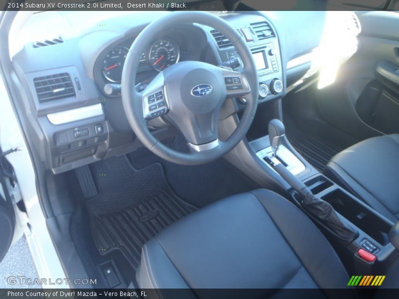 Desert Khaki / Black 2014 Subaru XV Crosstrek 2.0i Limited