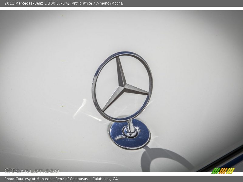 Arctic White / Almond/Mocha 2011 Mercedes-Benz C 300 Luxury
