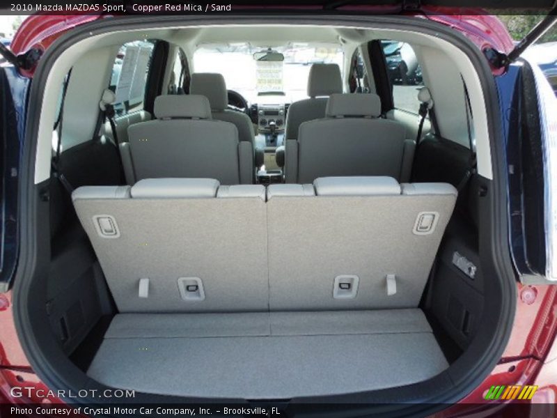 Copper Red Mica / Sand 2010 Mazda MAZDA5 Sport