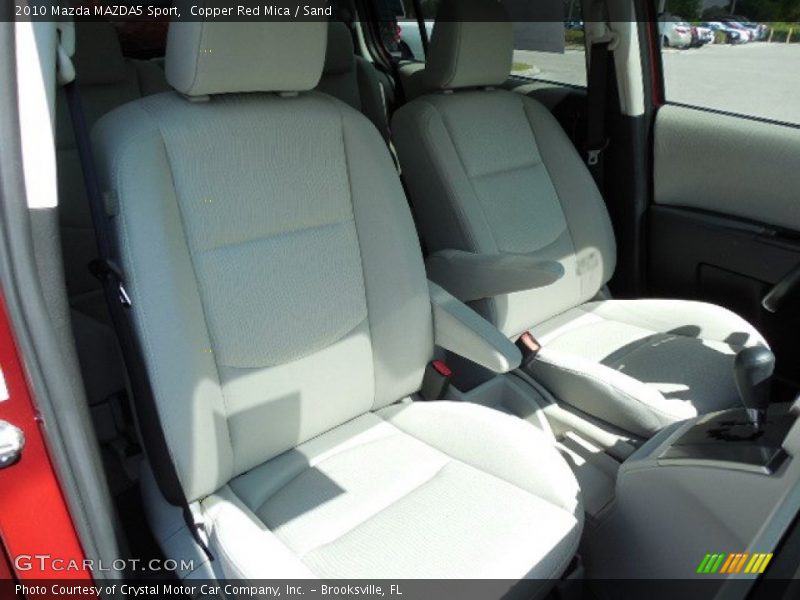Copper Red Mica / Sand 2010 Mazda MAZDA5 Sport