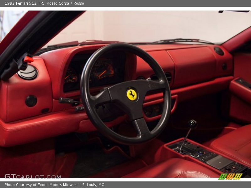 Dashboard of 1992 512 TR 