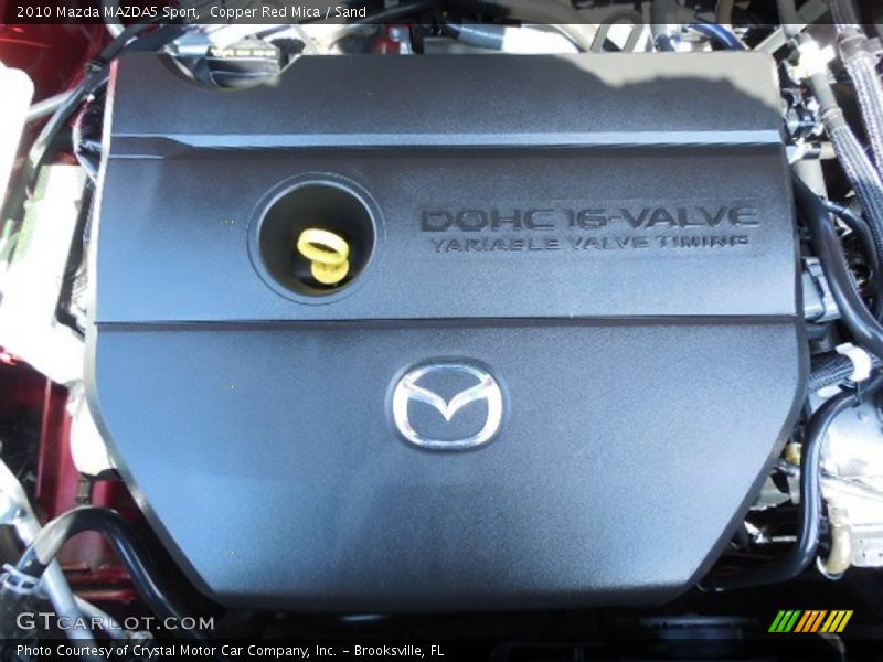 Copper Red Mica / Sand 2010 Mazda MAZDA5 Sport