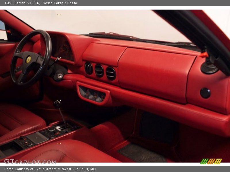 Dashboard of 1992 512 TR 