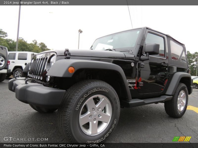 Black / Black 2014 Jeep Wrangler Sport 4x4