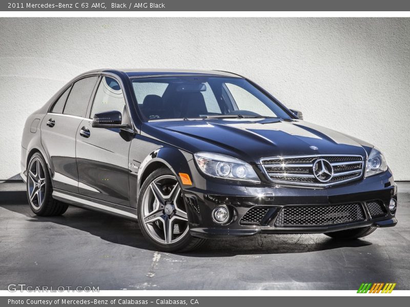Black / AMG Black 2011 Mercedes-Benz C 63 AMG