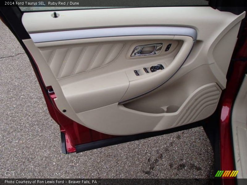 Ruby Red / Dune 2014 Ford Taurus SEL