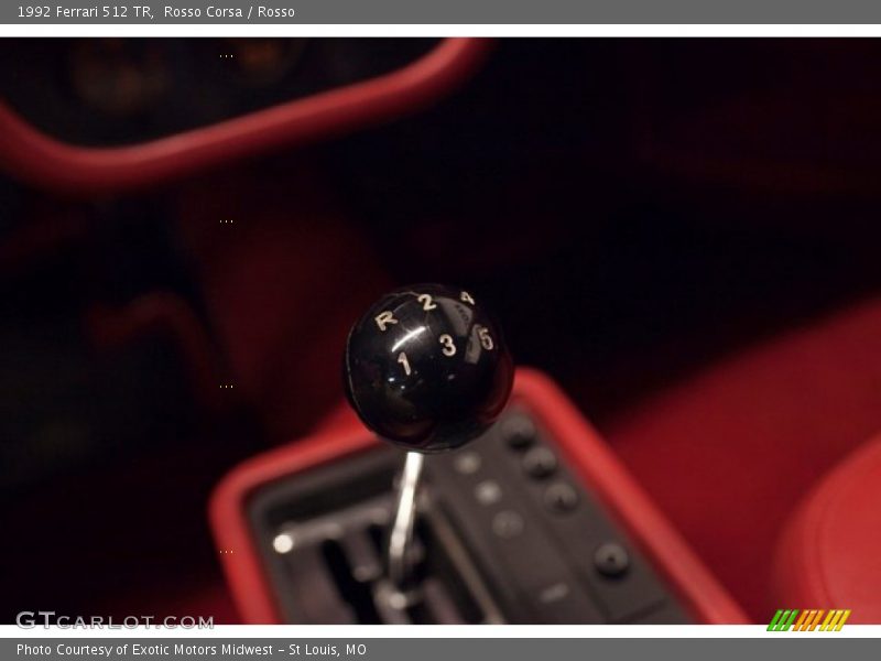  1992 512 TR  5 Speed Manual Shifter