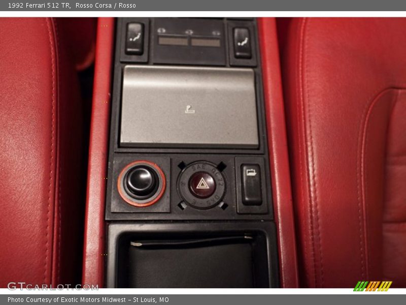 Controls of 1992 512 TR 