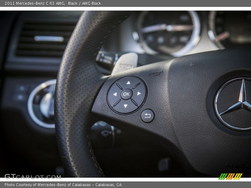 Black / AMG Black 2011 Mercedes-Benz C 63 AMG