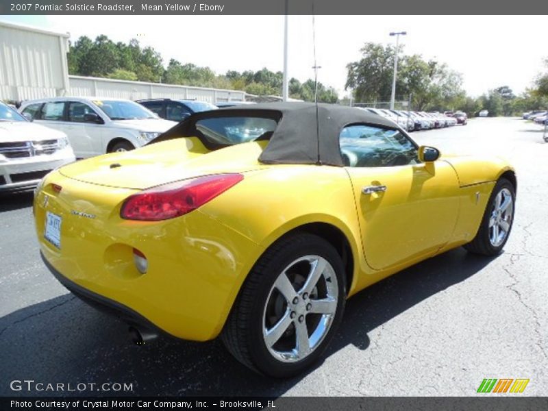 Mean Yellow / Ebony 2007 Pontiac Solstice Roadster