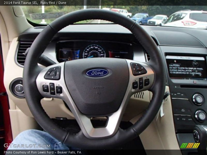 Ruby Red / Dune 2014 Ford Taurus SEL