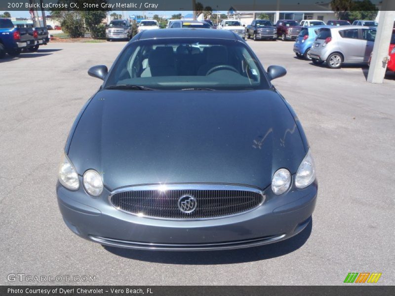 Stone Gray Metallic / Gray 2007 Buick LaCrosse CX