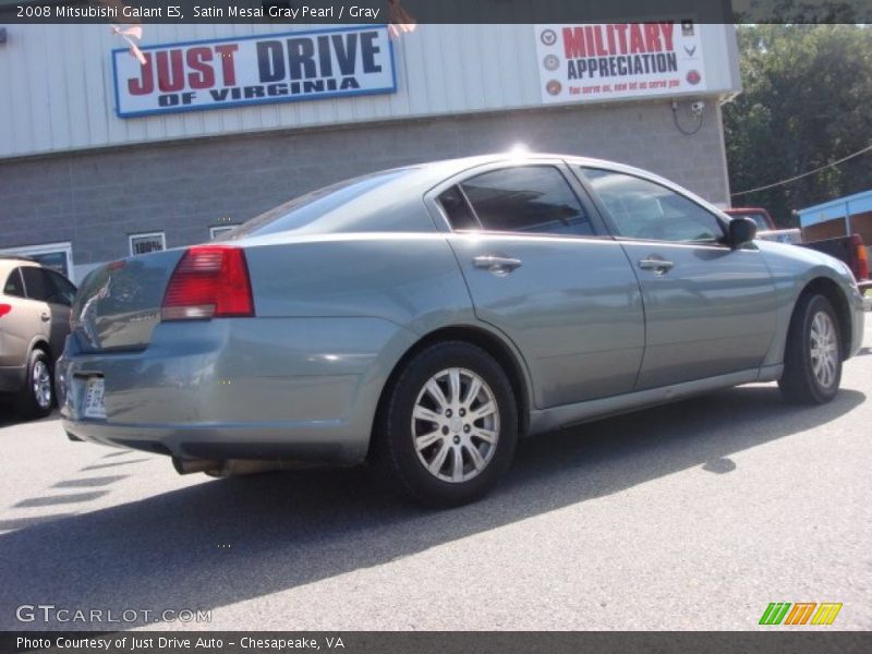 Satin Mesai Gray Pearl / Gray 2008 Mitsubishi Galant ES