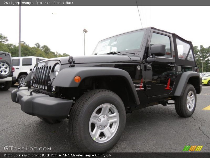 Black / Black 2014 Jeep Wrangler Sport 4x4