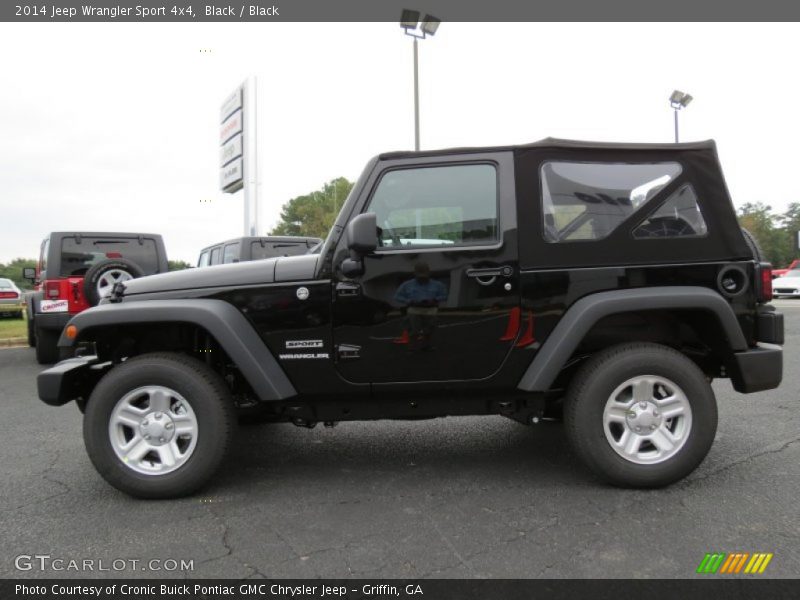 Black / Black 2014 Jeep Wrangler Sport 4x4