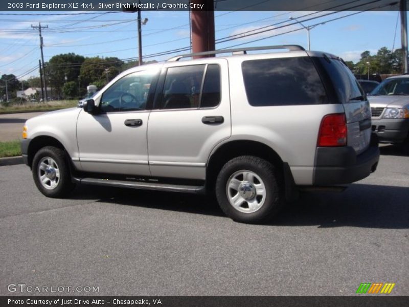 Silver Birch Metallic / Graphite Grey 2003 Ford Explorer XLS 4x4