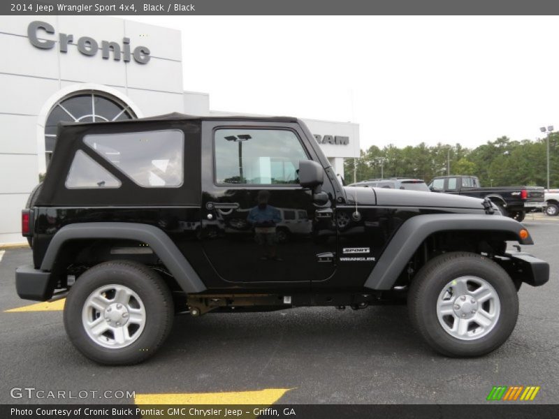 Black / Black 2014 Jeep Wrangler Sport 4x4