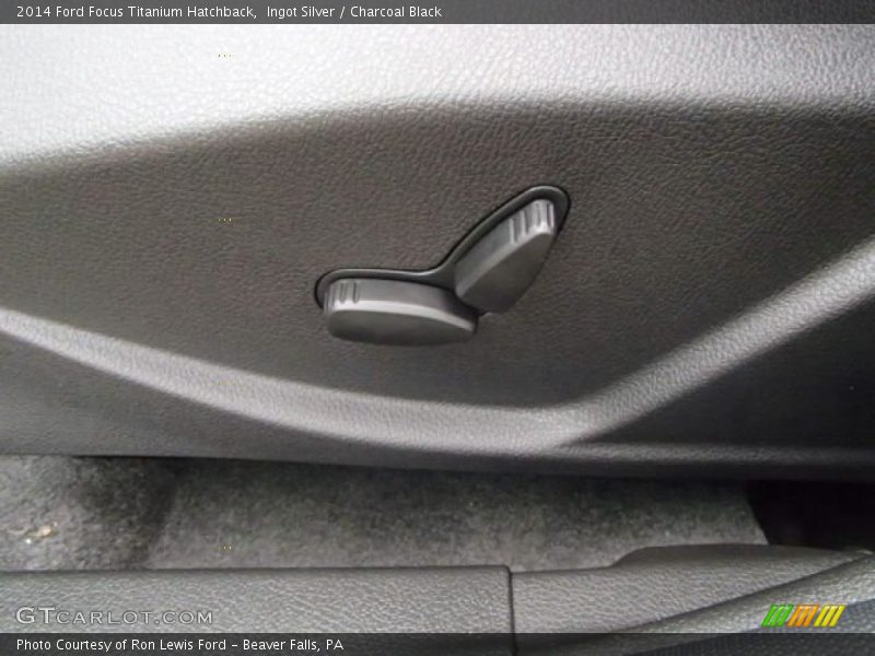 Ingot Silver / Charcoal Black 2014 Ford Focus Titanium Hatchback