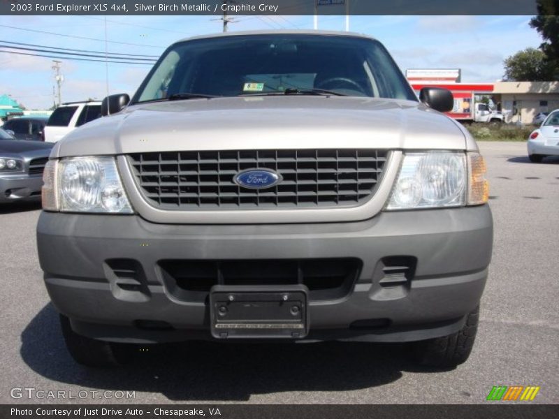 Silver Birch Metallic / Graphite Grey 2003 Ford Explorer XLS 4x4