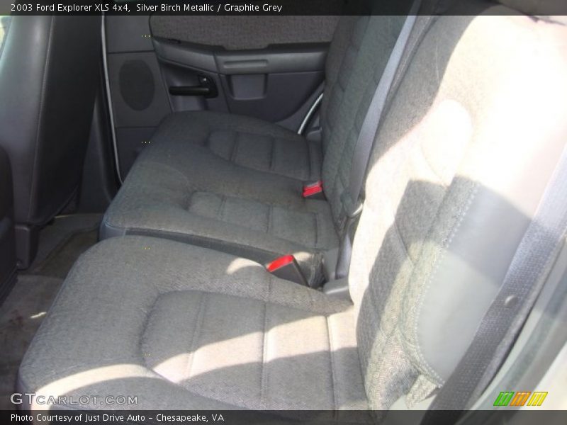 Silver Birch Metallic / Graphite Grey 2003 Ford Explorer XLS 4x4