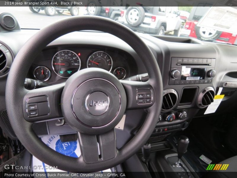 Black / Black 2014 Jeep Wrangler Sport 4x4