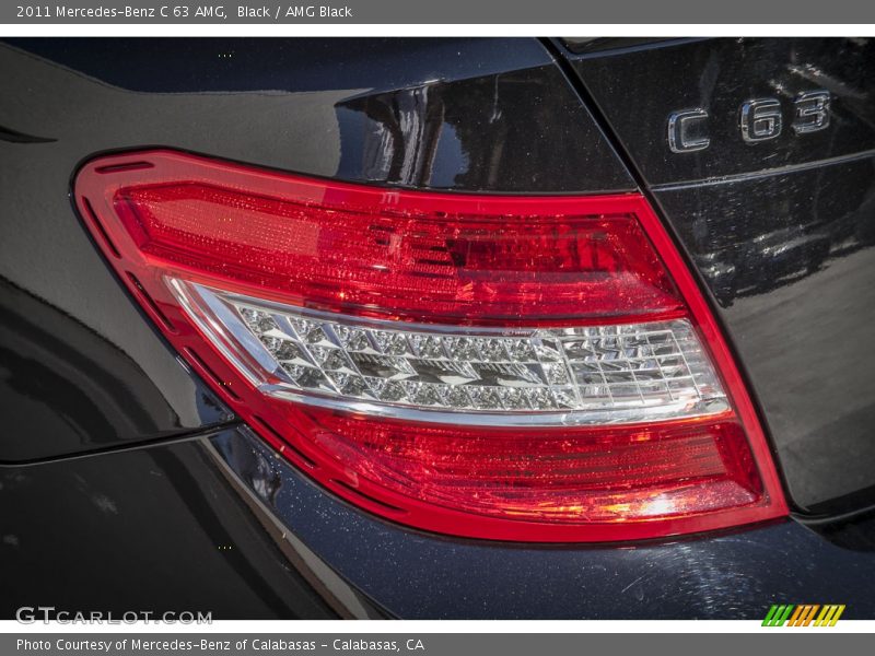 Black / AMG Black 2011 Mercedes-Benz C 63 AMG