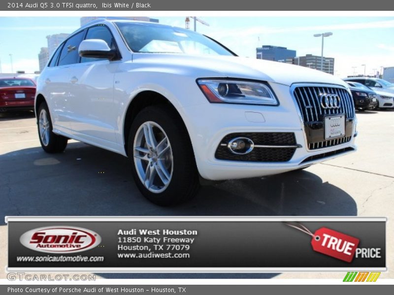 Ibis White / Black 2014 Audi Q5 3.0 TFSI quattro