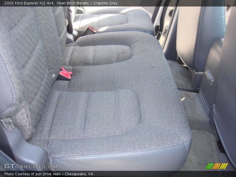 Silver Birch Metallic / Graphite Grey 2003 Ford Explorer XLS 4x4