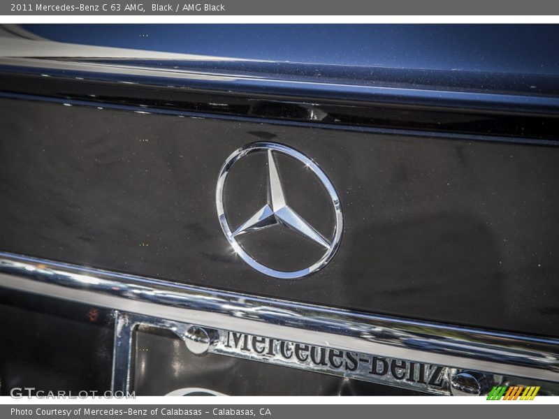 Black / AMG Black 2011 Mercedes-Benz C 63 AMG