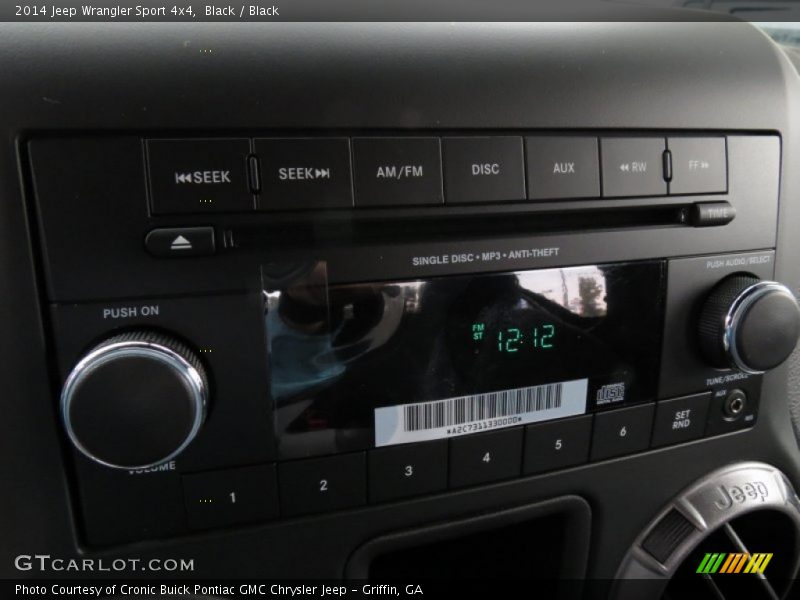 Black / Black 2014 Jeep Wrangler Sport 4x4