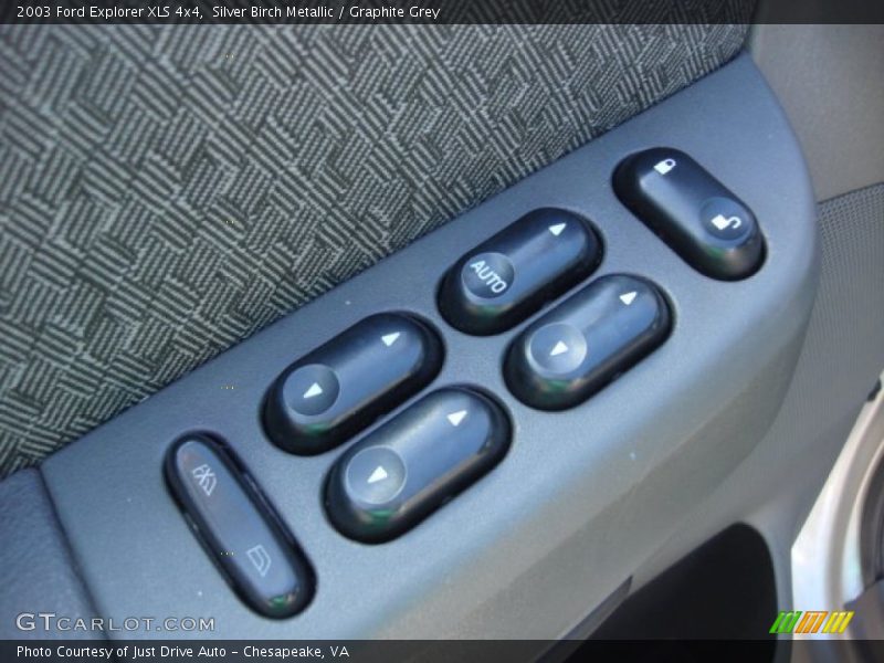 Silver Birch Metallic / Graphite Grey 2003 Ford Explorer XLS 4x4