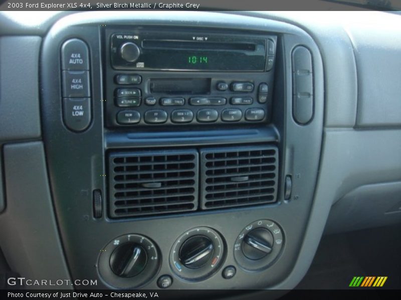 Silver Birch Metallic / Graphite Grey 2003 Ford Explorer XLS 4x4