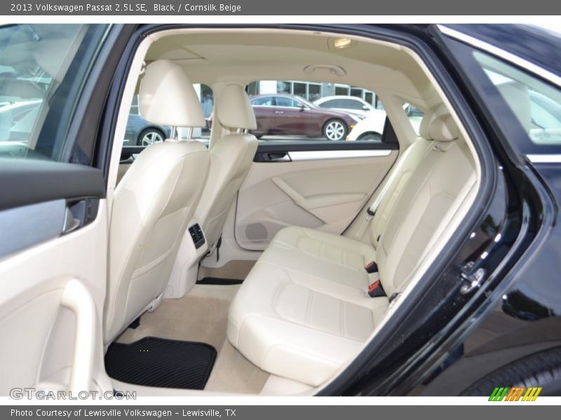 Black / Cornsilk Beige 2013 Volkswagen Passat 2.5L SE