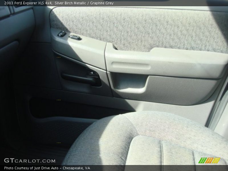 Silver Birch Metallic / Graphite Grey 2003 Ford Explorer XLS 4x4