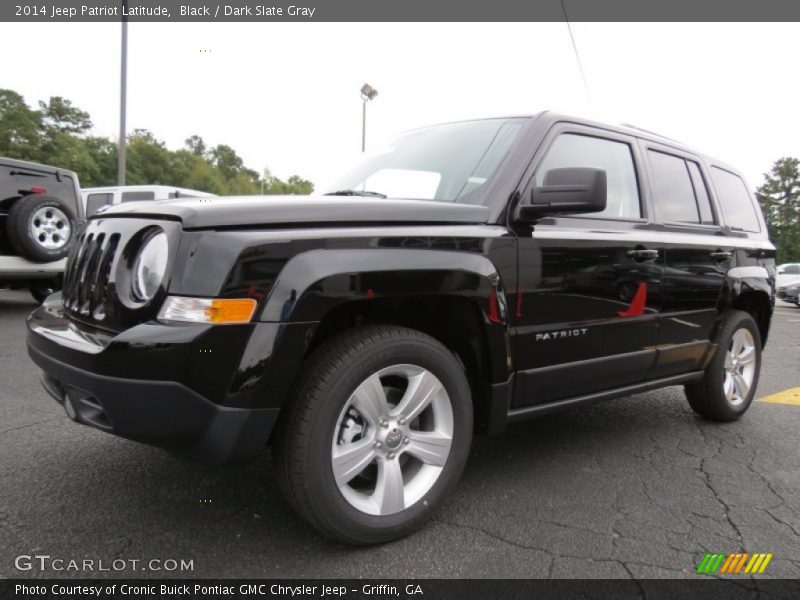 Black / Dark Slate Gray 2014 Jeep Patriot Latitude
