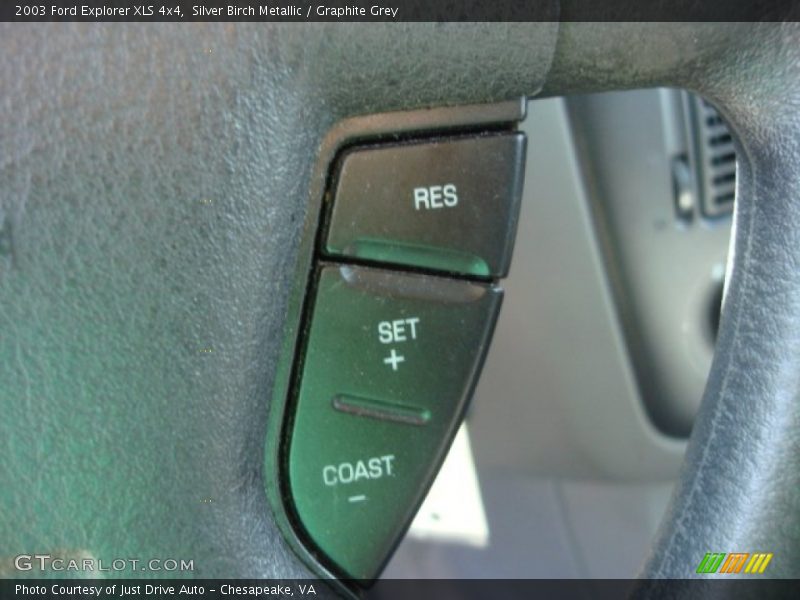 Silver Birch Metallic / Graphite Grey 2003 Ford Explorer XLS 4x4