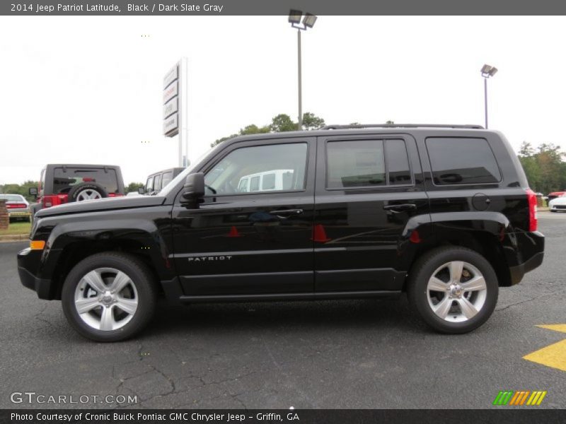 Black / Dark Slate Gray 2014 Jeep Patriot Latitude