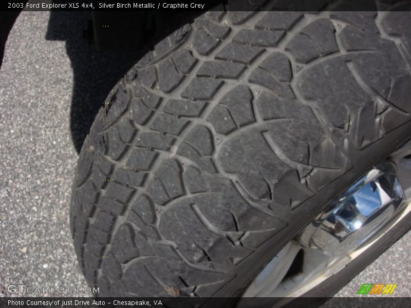 Silver Birch Metallic / Graphite Grey 2003 Ford Explorer XLS 4x4