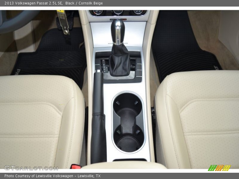 Black / Cornsilk Beige 2013 Volkswagen Passat 2.5L SE