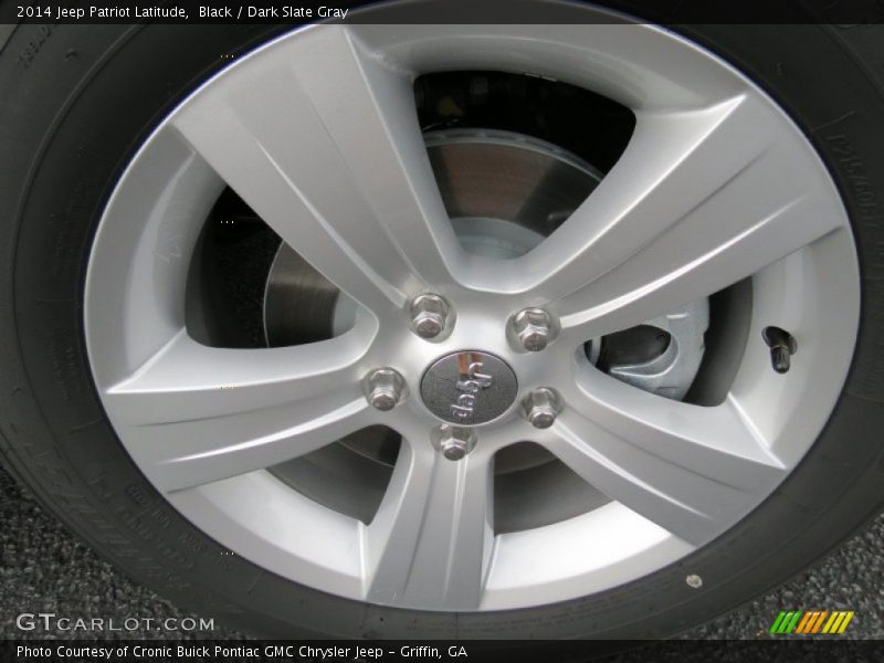 Black / Dark Slate Gray 2014 Jeep Patriot Latitude
