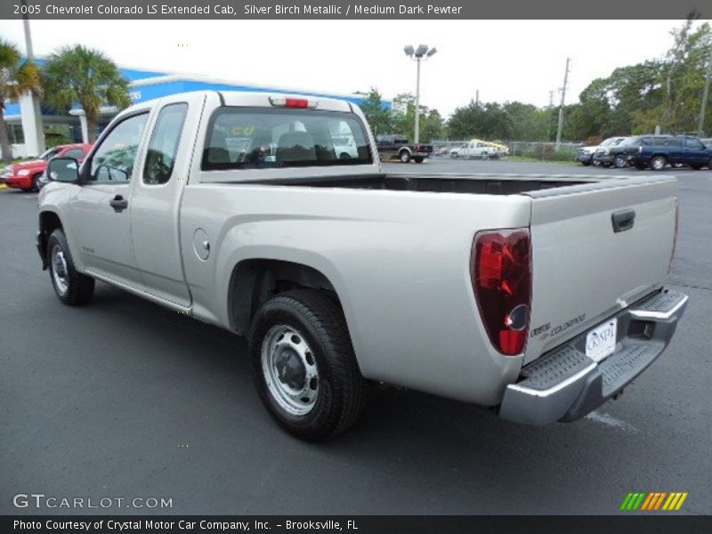 Silver Birch Metallic / Medium Dark Pewter 2005 Chevrolet Colorado LS Extended Cab