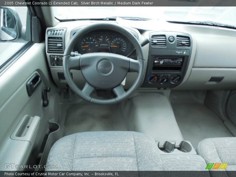 Silver Birch Metallic / Medium Dark Pewter 2005 Chevrolet Colorado LS Extended Cab