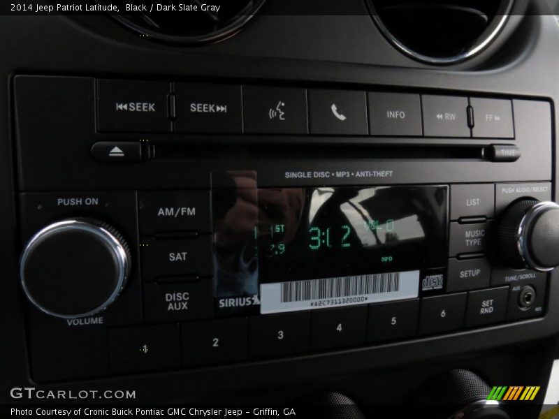 Black / Dark Slate Gray 2014 Jeep Patriot Latitude