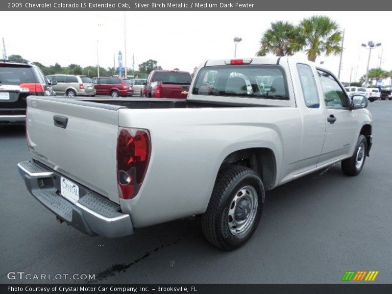 Silver Birch Metallic / Medium Dark Pewter 2005 Chevrolet Colorado LS Extended Cab