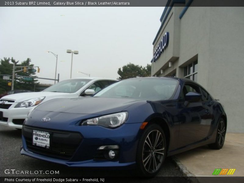 Galaxy Blue Silica / Black Leather/Alcantara 2013 Subaru BRZ Limited