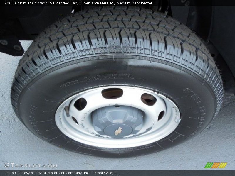 Silver Birch Metallic / Medium Dark Pewter 2005 Chevrolet Colorado LS Extended Cab