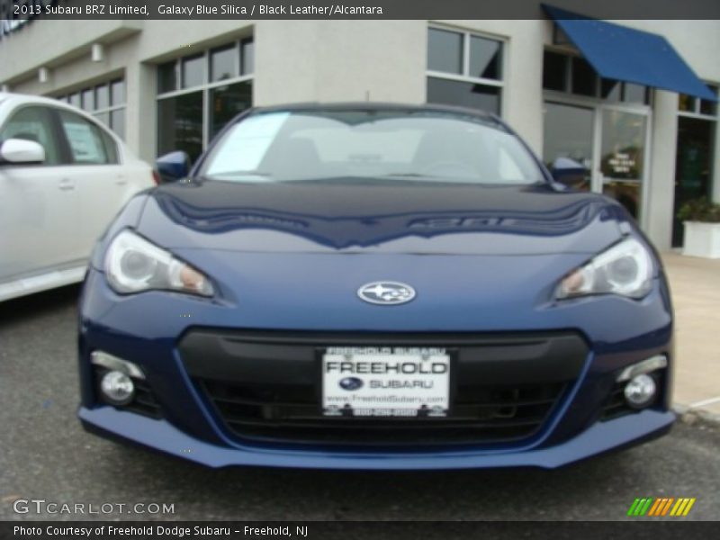 Galaxy Blue Silica / Black Leather/Alcantara 2013 Subaru BRZ Limited
